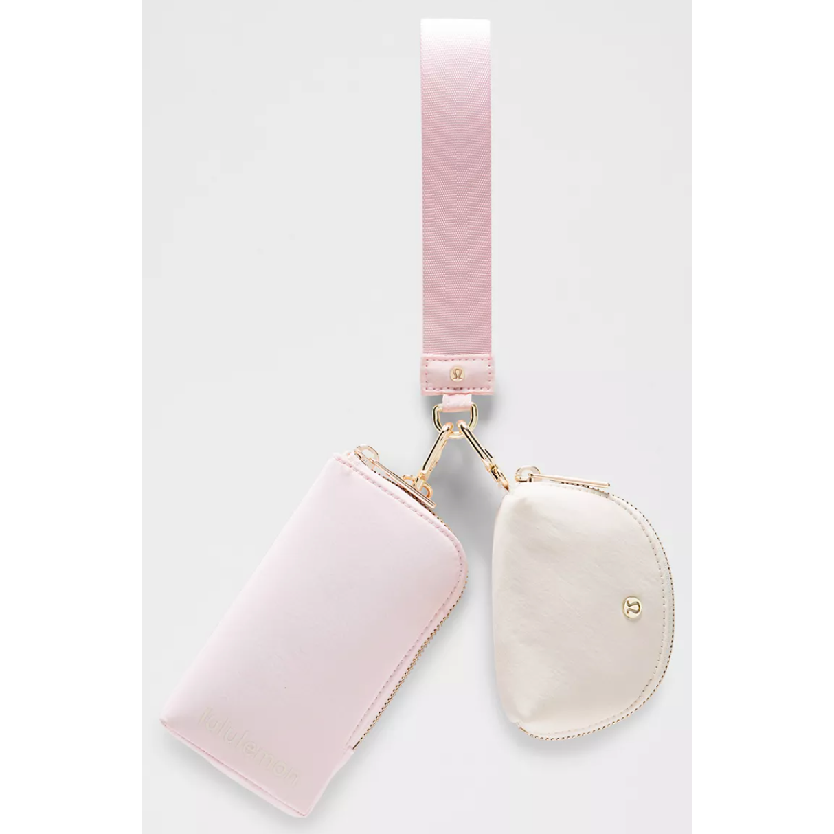 Dual Pouch Wristlet Wallet