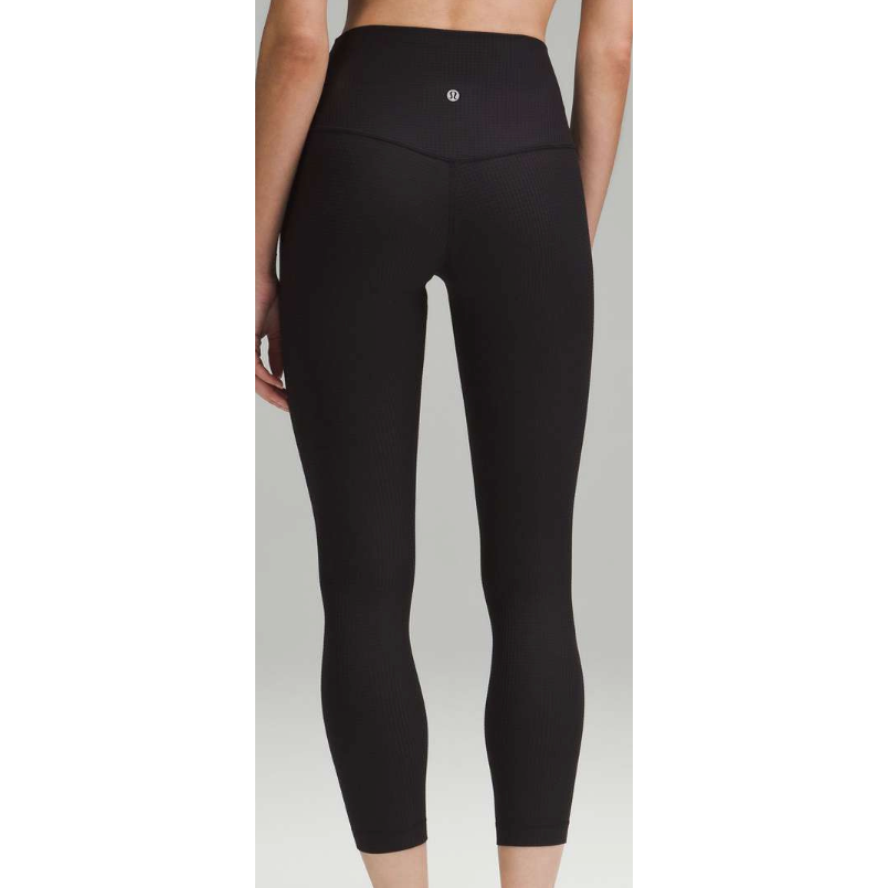 High Rise Yoga Tight 25" *Grid Texture