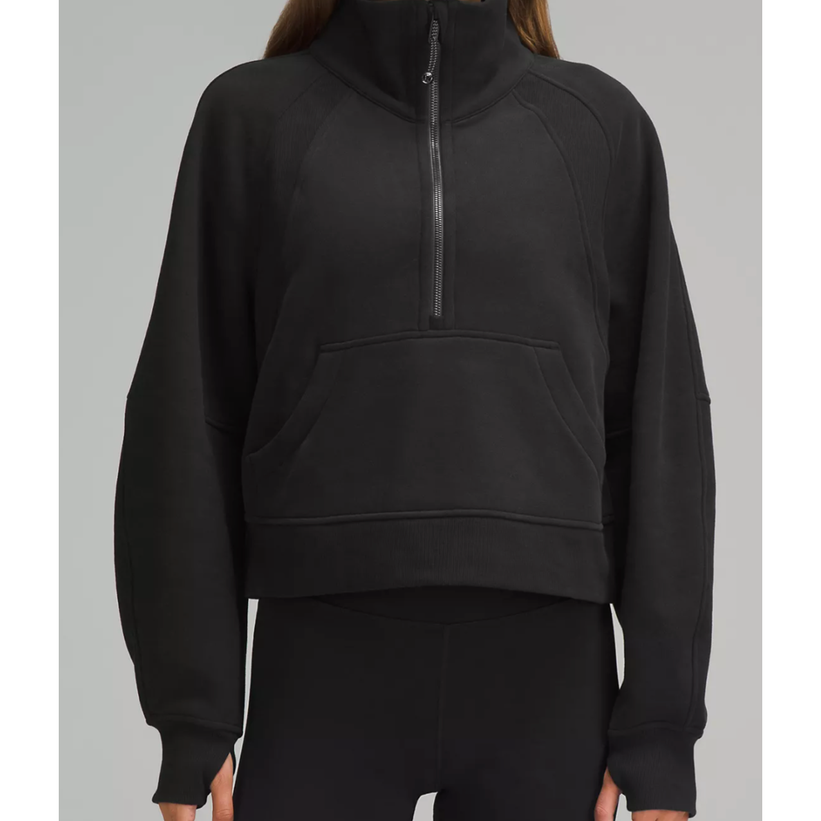Scuba Oversized 1/2 Zip Funnel Neck