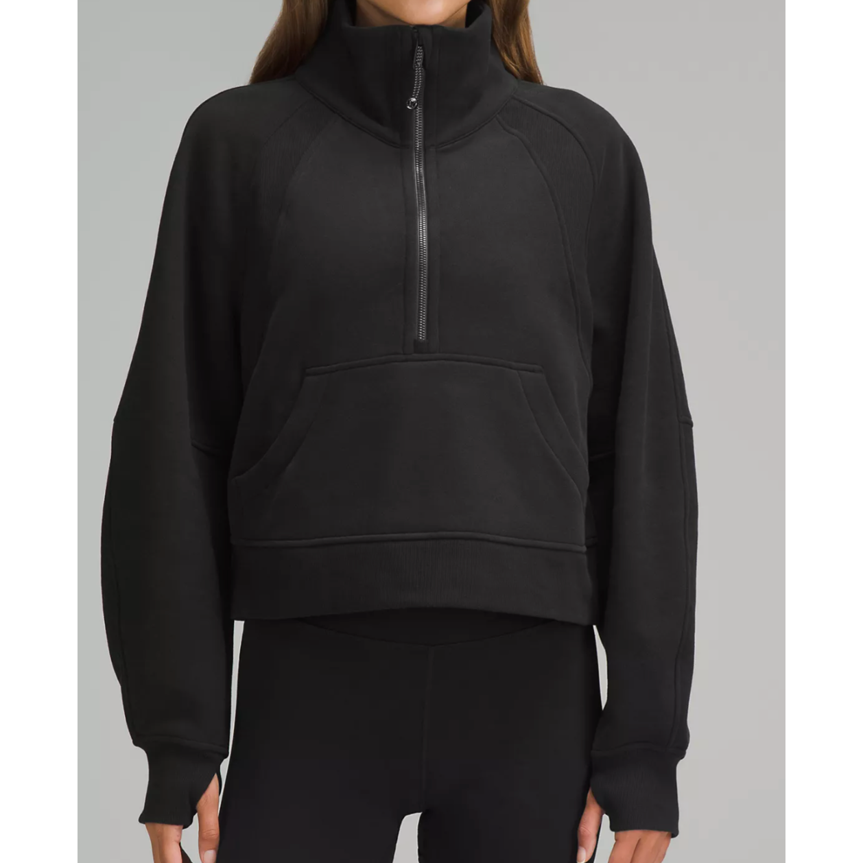 Scuba Oversized 1/2 Zip Funnel Neck
