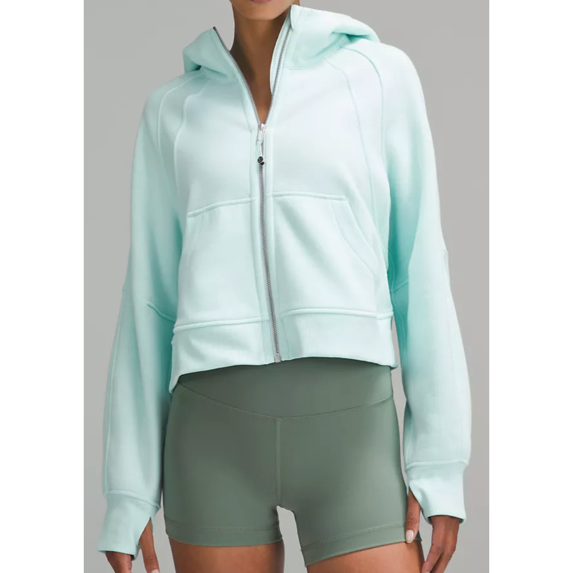 Scuba Oversized Full Zip Hoodie