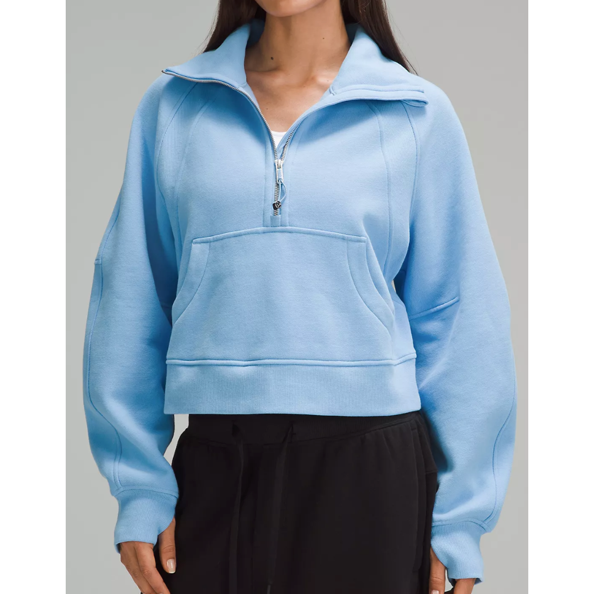 Scuba Oversized 1/2 Zip Funnel Neck