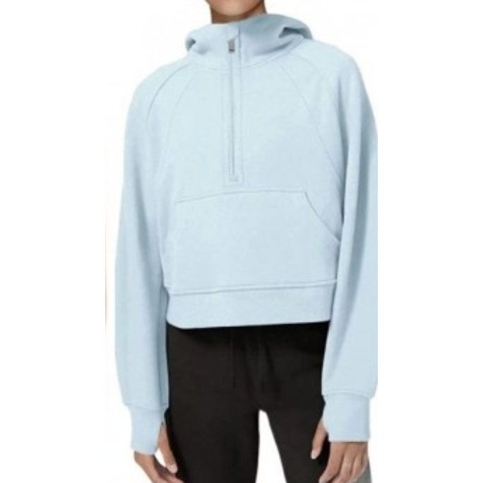 Scuba Oversized 1/2 Zip Hoodie