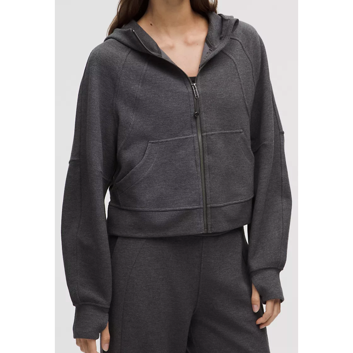 Scuba Oversized Full Zip Hoodie