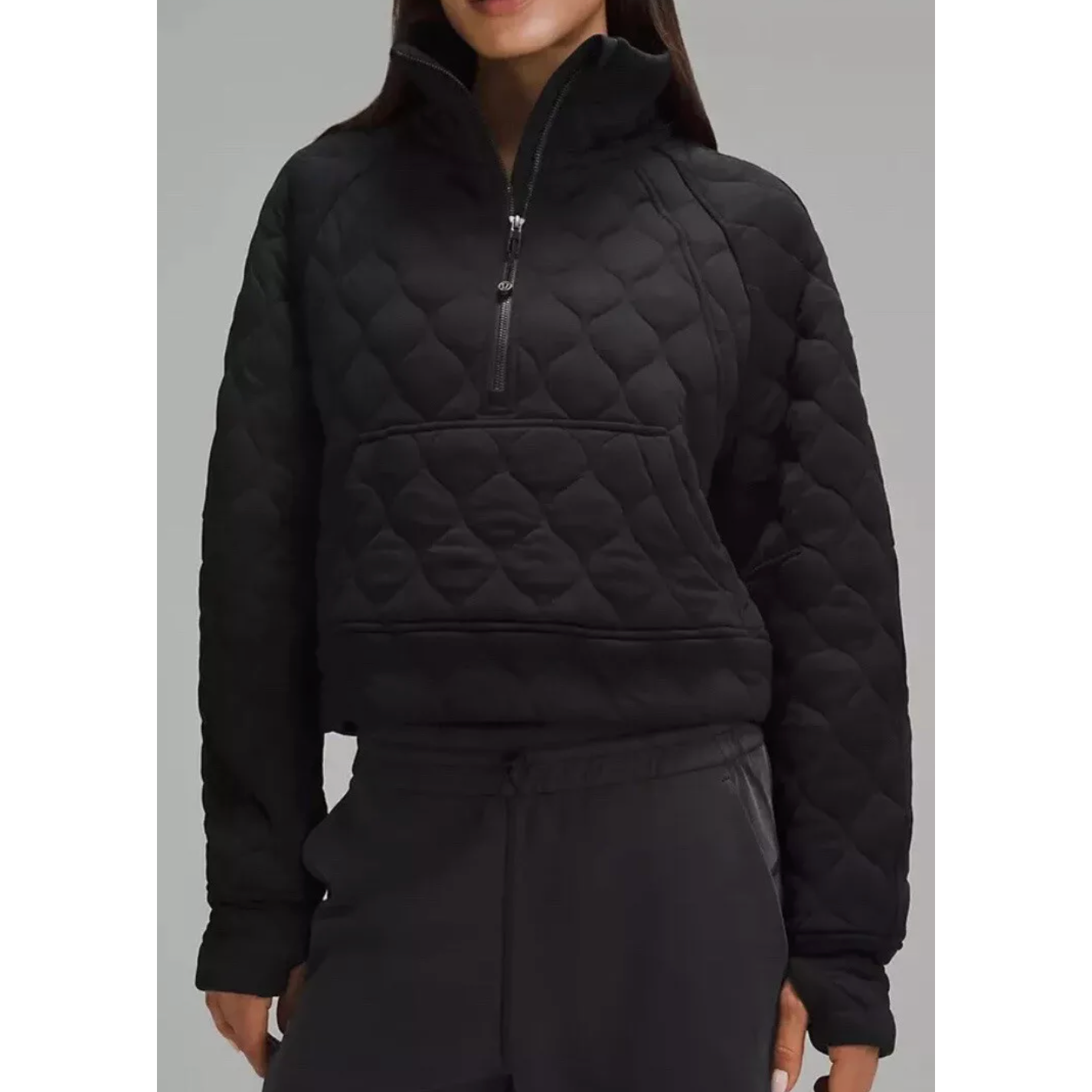 Scuba Oversized 1/2 Zip Funnel Neck