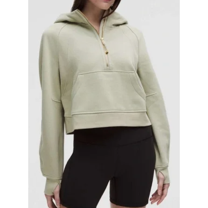 Scuba Oversized 1/2 Zip Hoodie