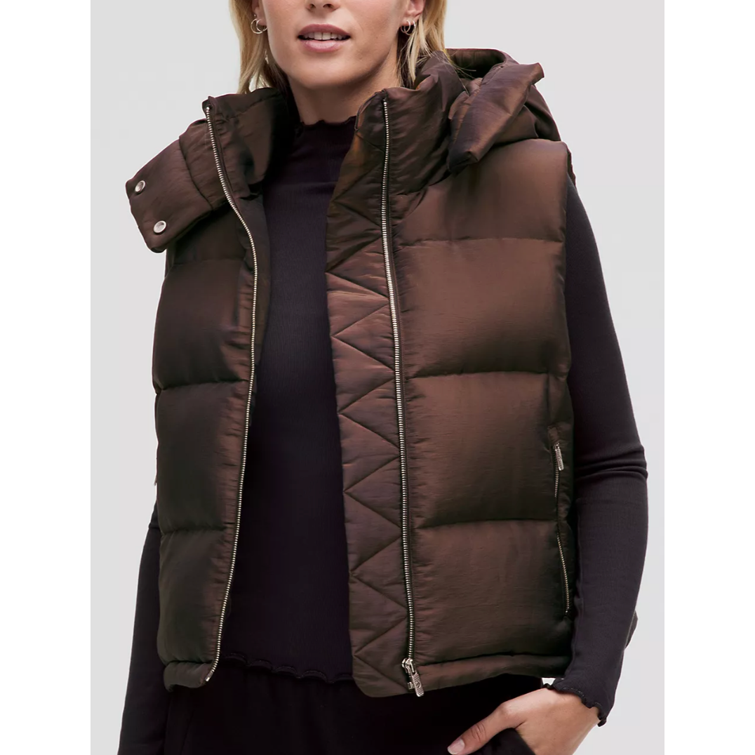 Wunder Puff Cropped Vest