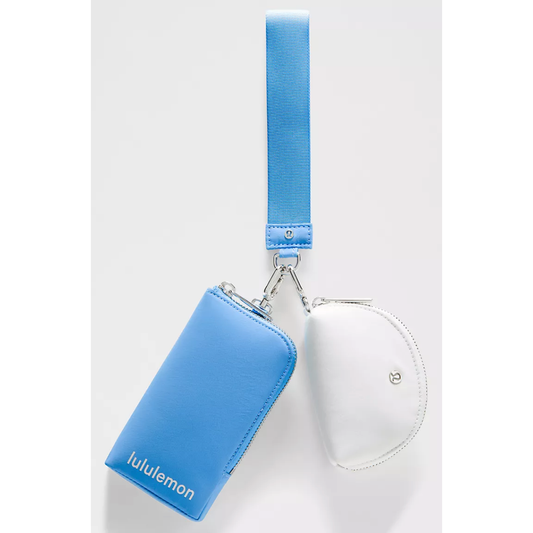 Dual Pouch Wristlet Wallet