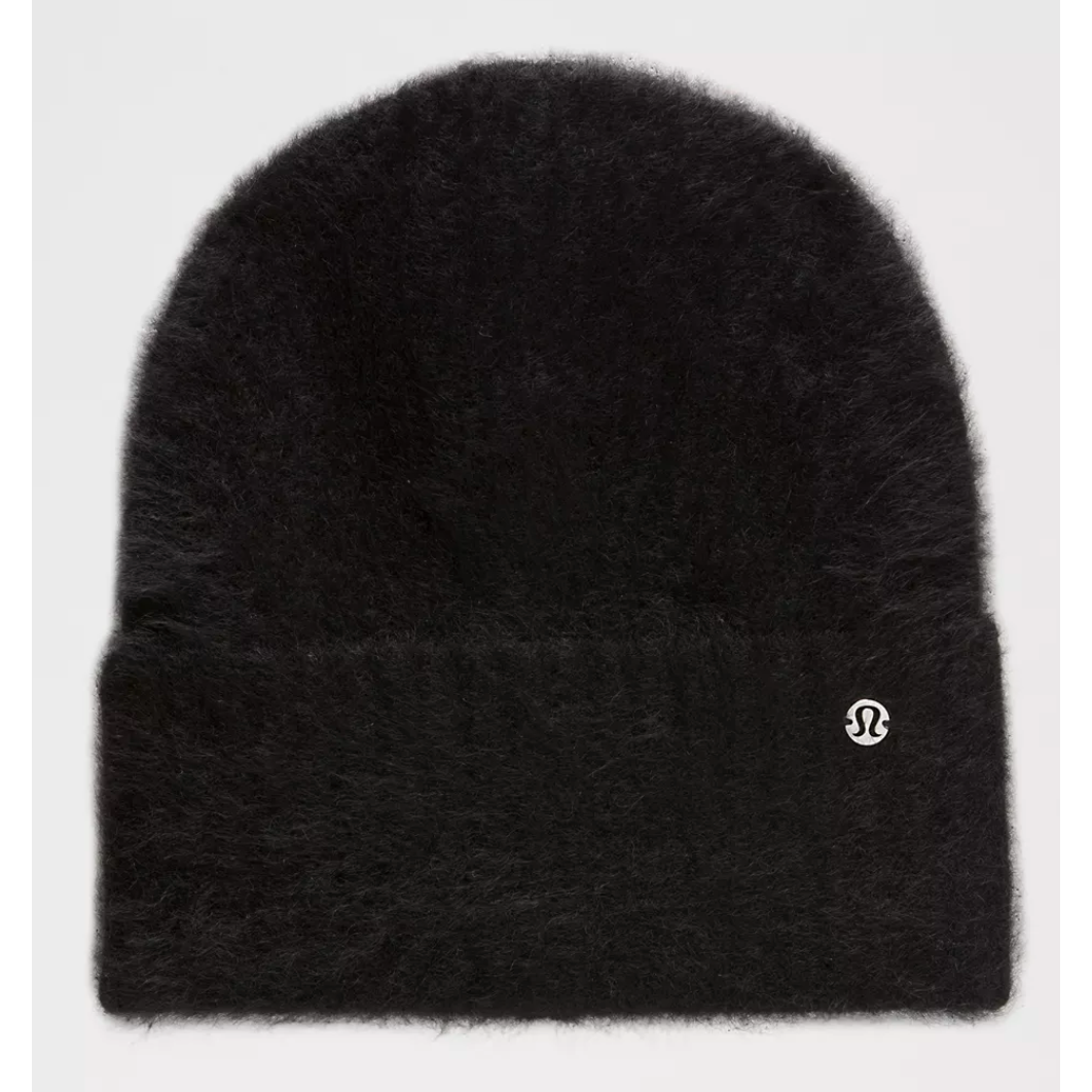 Fuzzy Cashmere Beanie
