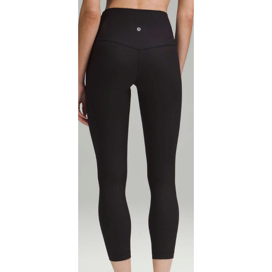 High Rise Yoga Tight 25" *Grid Texture