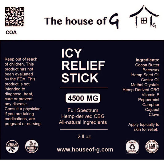 House of G Icy Relief Stick