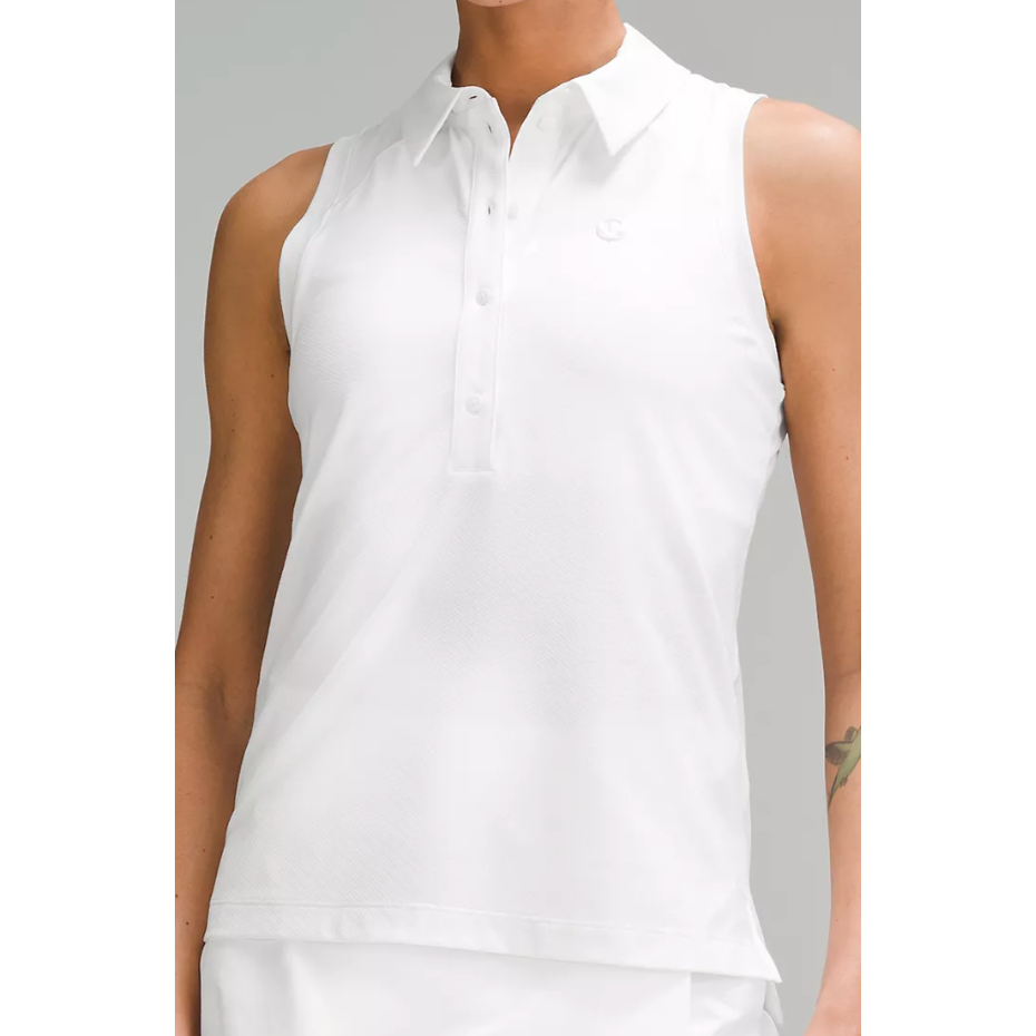 Quick Dry Sleeveless Polo Shirt