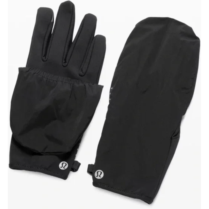 lululemon handschuhe Run for It All Hooded Gloves