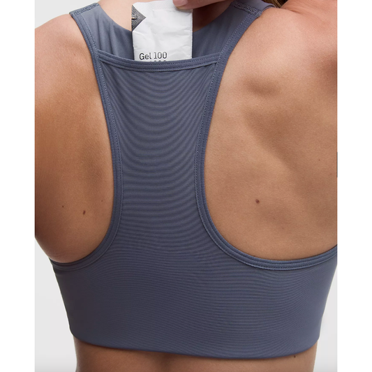 Back Pocket Racerback Run Bra