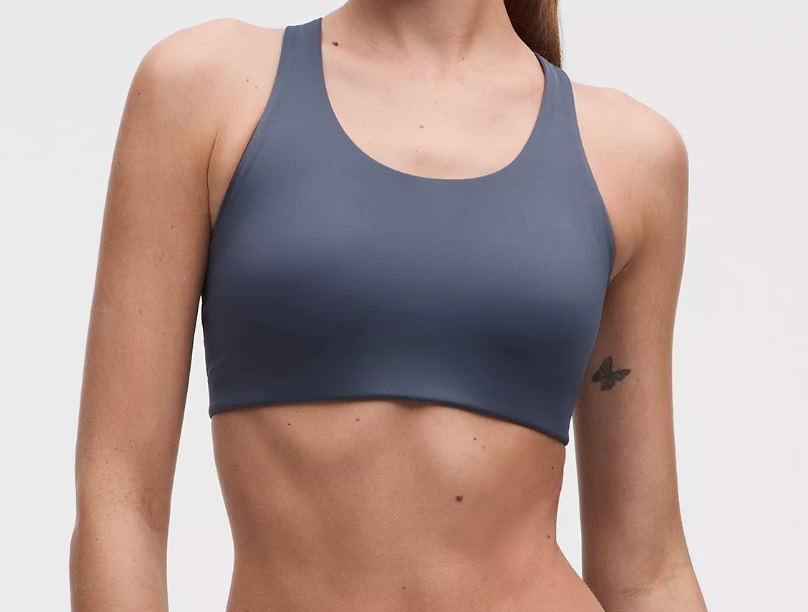 Back Pocket Racerback Run Bra