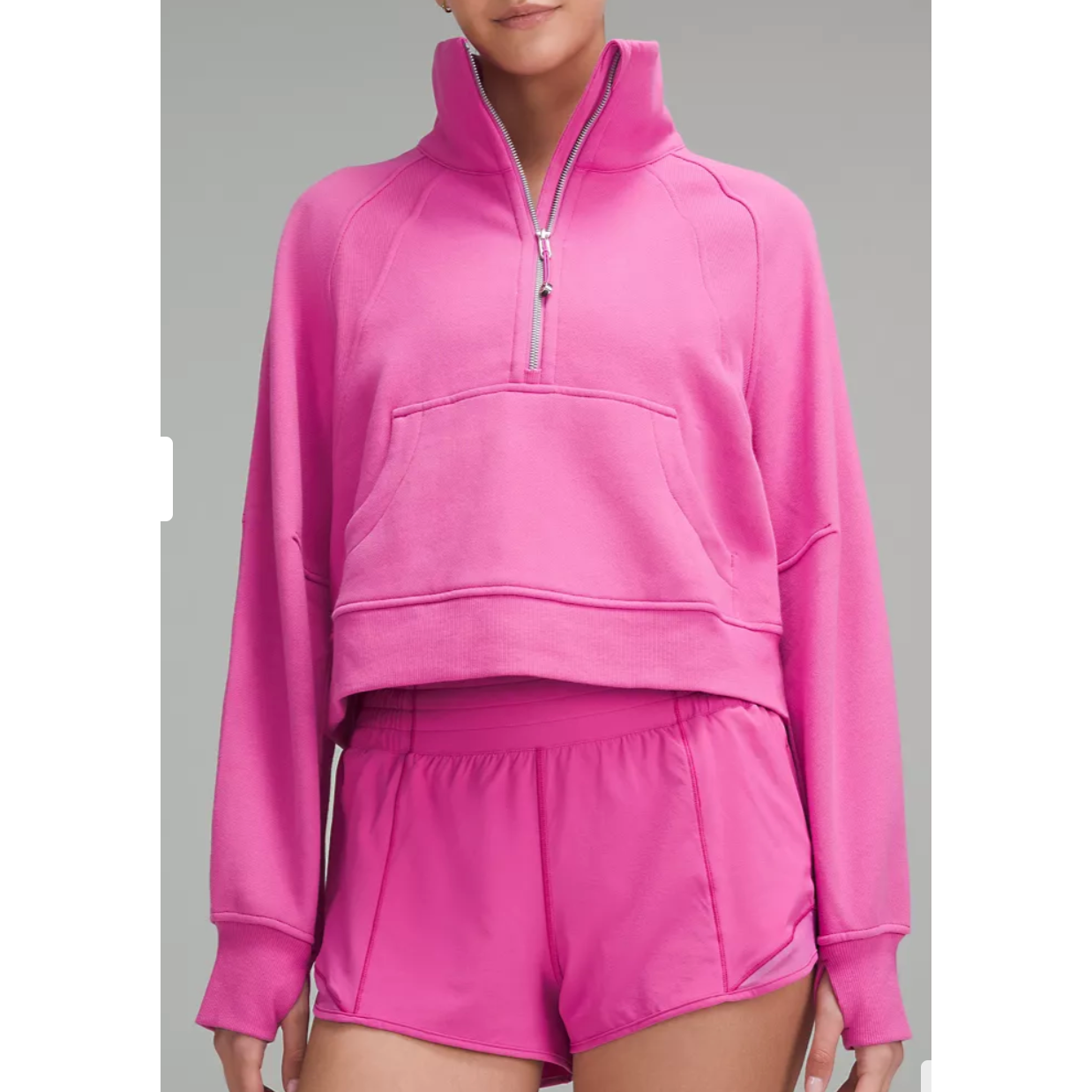 Scuba Oversized 1/2 Zip Funnel Neck