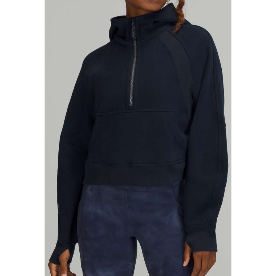 Scuba Oversized 1/2 Zip Funnel Neck