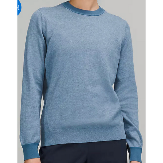 Silk-Blend Crewneck Sweater