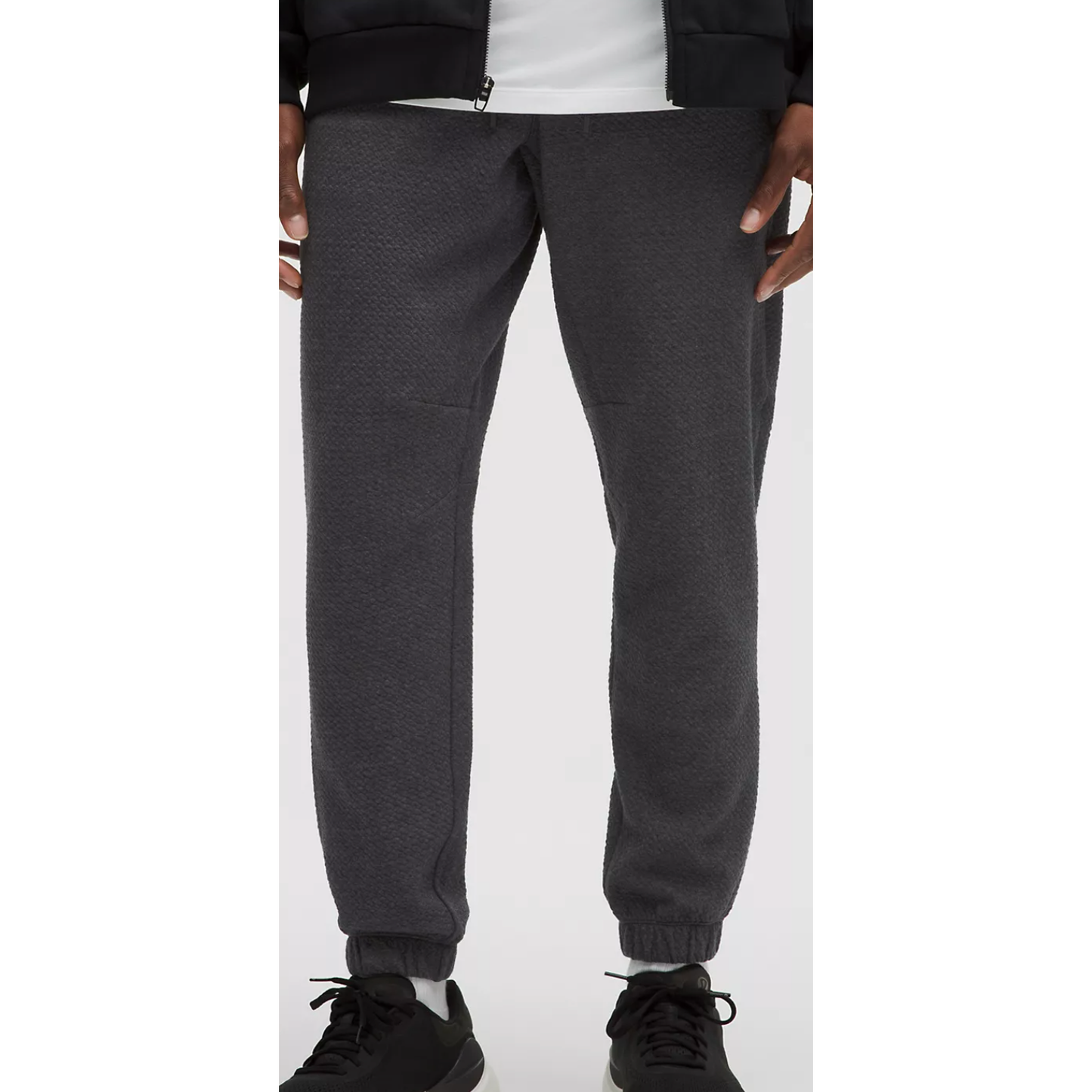 Textured Double-Knit Cotton Jogger Regular