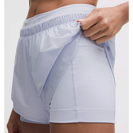 Translucent 2-in-1 HR short 3"